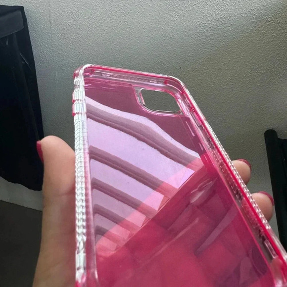 iPhone 11 Pro Max Pink Clear Protective Case - Picture 2 of 8